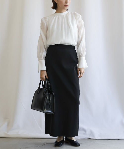select MOCA（セレクトモカ）の「【セレモニー】ニットタイトスカート（スカート・レディース・ベージュ/ブラック/ネイビー・MEDIUM/LARGE）」の21枚目の写真