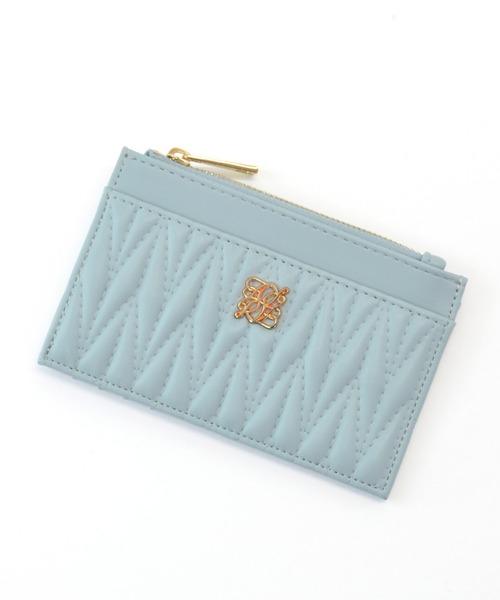 ALTROSE（アルトローズ）の「ミニ財布 カードケース フラグメントケース ロージア（カードケース・レディース・ピンク/アイボリー/ブラック/グレイッシュベージュ/ブルー/ライトグリーン/グレー/ライトイエロー・FREE）」の13枚目の写真