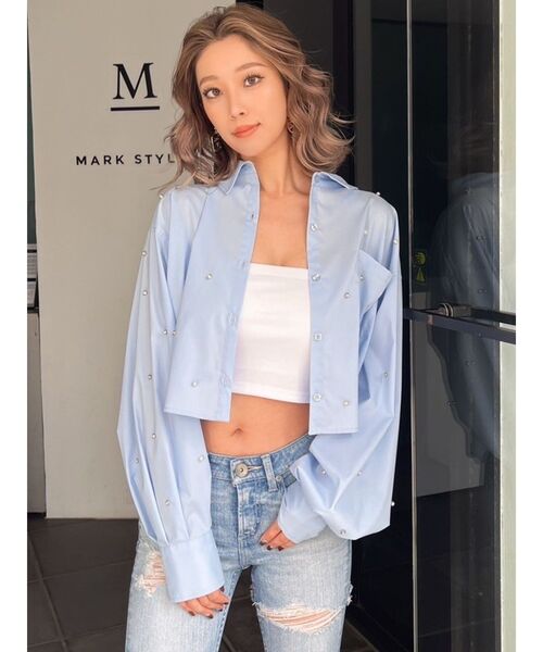 GYDA(ジェイダ)の「BASICベアビスチェ(チューブトップ・レディース・オフホワイト/ブラック・FREE)」の11枚目の写真