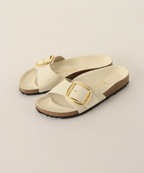 IENA（イエナ）の「BIRKENSTOCK / ビルケンシュトック MADRID BIG BUCKLE（サンダル・レディース・ブラック/アイボリー/ピンク・35/36/37/38/39）」の2枚目の写真