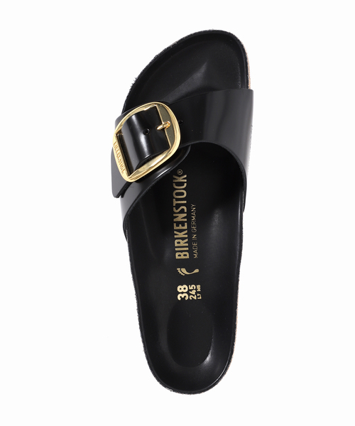 IENA（イエナ）の「BIRKENSTOCK / ビルケンシュトック MADRID BIG BUCKLE（サンダル・レディース・ブラック/アイボリー/ピンク・35/36/37/38/39）」の11枚目の写真