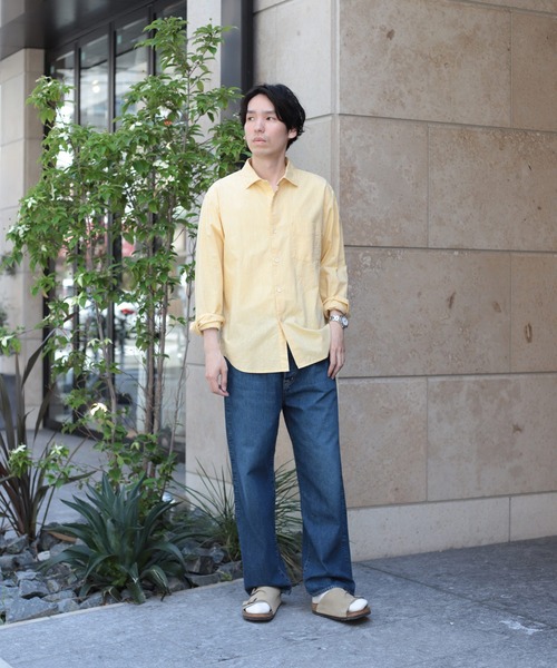 OMNIGOD（オムニゴッド）の「[OMNIGOD mens / オムニゴッド] 10ozデニム 5Pイージールーズジーンズ（デニムパンツ・メンズ・インディゴブルー・3/2）」の21枚目の写真