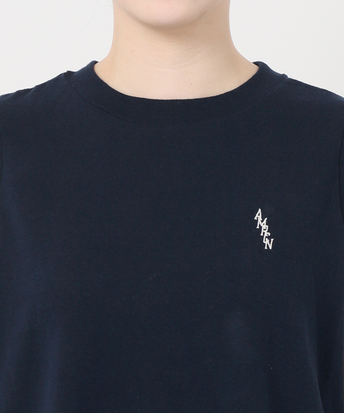 AMERICANA(アメリカーナ)の「【AMERICANA/アメリカーナ】別注 ワンポイント刺繍タンクトップ(Tシャツ/カットソー・レディース・ネイビー・FREE)」の19枚目の写真