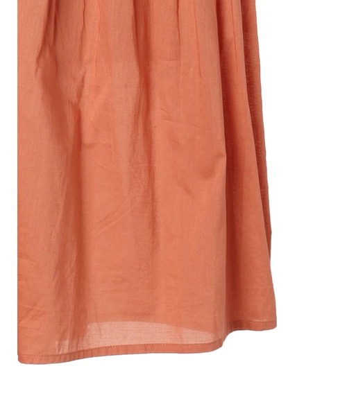 earth music&ecology（アースミュージックアンドエコロジー）の「コットンボイルランダム切替フレアスカート（スカート・レディース・ブラウン/オレンジ/パープル/ブラック/アイボリー・FREE）」の19枚目の写真