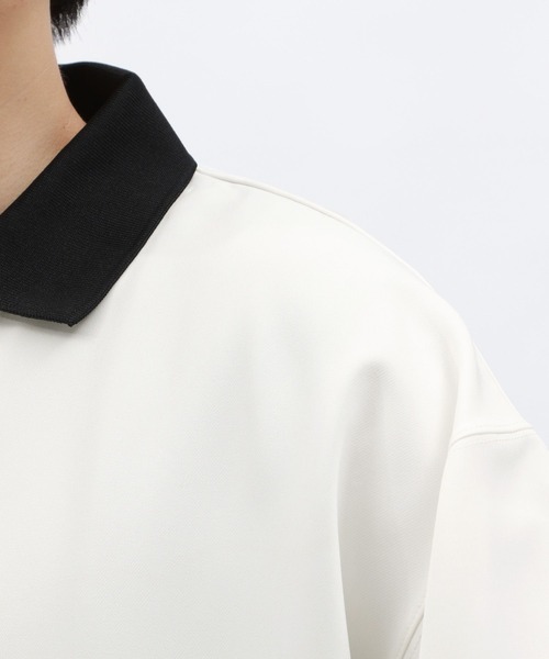 LAKOLE（ラコレ）の「襟付きハーフZIP半袖プルオーバー / 129663（シャツ/ブラウス・メンズ・ブラック/グリーン/ホワイト・MEDIUM/LARGE/X-LARGE）」の19枚目の写真