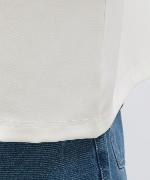 LAKOLE（ラコレ）の「襟付きハーフZIP半袖プルオーバー / 129663（シャツ/ブラウス・メンズ・ブラック/グリーン/ホワイト・MEDIUM/LARGE/X-LARGE）」の21枚目の写真