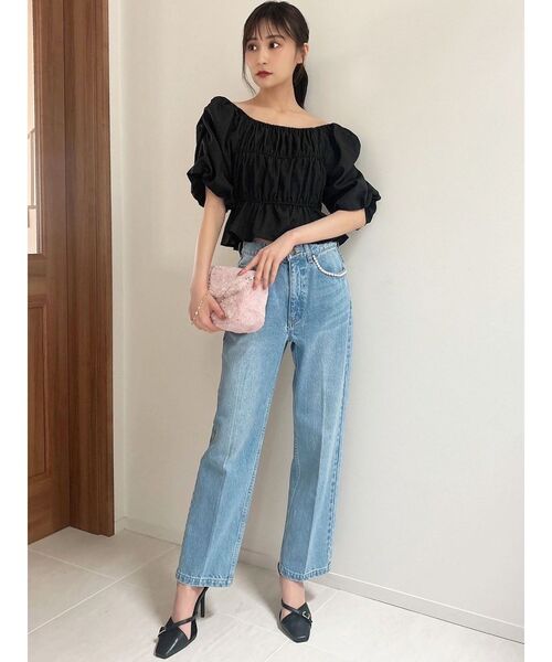 RESEXXY（リゼクシー）の「コンパクトファーバッグ（ハンドバッグ・レディース・ホワイト/ピンク/グリーン・FREE）」の15枚目の写真