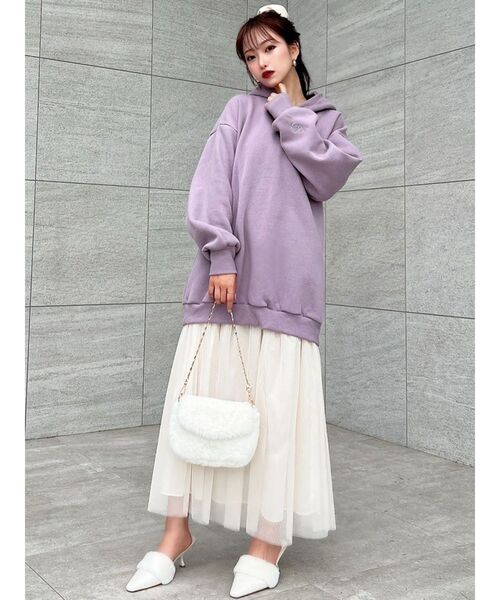 RESEXXY（リゼクシー）の「コンパクトファーバッグ（ハンドバッグ・レディース・ホワイト/ピンク/グリーン・FREE）」の18枚目の写真