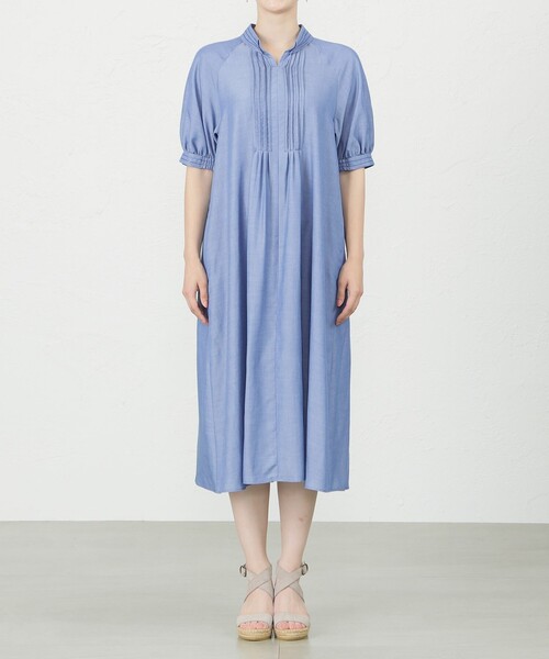 【セール】シャルマンダンガリースキッパーワンピース（ワンピース）｜AMACA（アマカ）