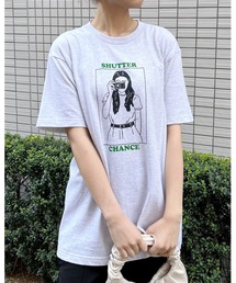 【RGY】SHUTTER CHANCE デザインプリントTシャツ (CP)