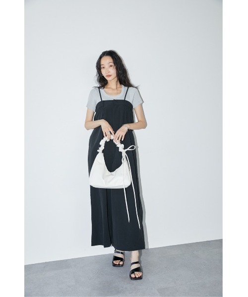 DRWCYS（ドロシーズ）の「ギャザーハンドルバック（ハンドバッグ・レディース・ホワイト/ブラック・FREE）」の6枚目の写真