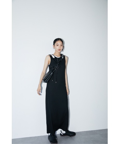 DRWCYS（ドロシーズ）の「ギャザーハンドルバック（ハンドバッグ・レディース・ホワイト/ブラック・FREE）」の4枚目の写真