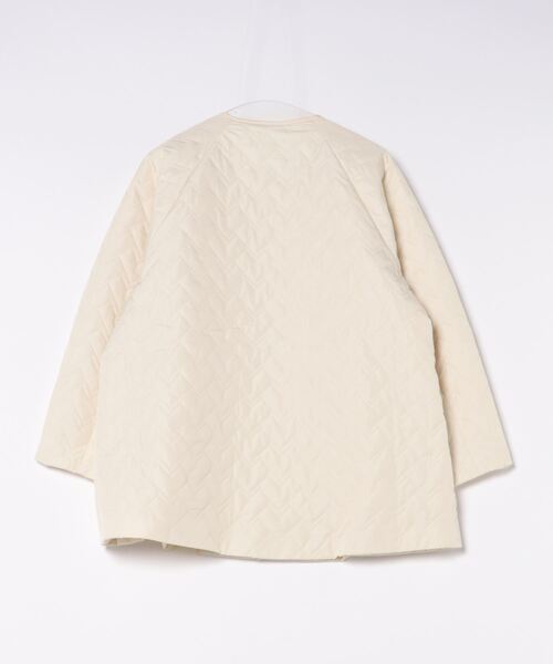 actuel（アクチュエル）の「【ａｃｔｕｅｌ】キルトショートコート（その他アウター・レディース・ブラック/ナチュラル・FREE）」の9枚目の写真