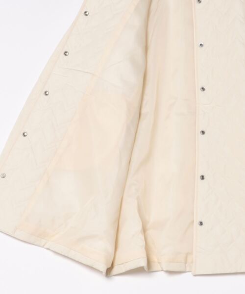 actuel（アクチュエル）の「【ａｃｔｕｅｌ】キルトショートコート（その他アウター・レディース・ブラック/ナチュラル・FREE）」の10枚目の写真