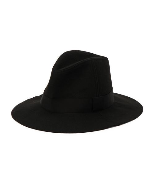 KIJIMA TAKAYUKI（キジマ　タカユキ）の「KIJIMA TAKAYUKI（キジマタカユキ） PE WIDEBLIM HAT◆（ハット・レディース・ブラック/ブラウン・1）」の2枚目の写真