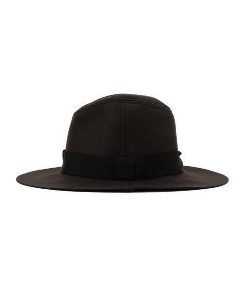 KIJIMA TAKAYUKI（キジマ　タカユキ）の「KIJIMA TAKAYUKI（キジマタカユキ） PE WIDEBLIM HAT◆（ハット・レディース・ブラック/ブラウン・1）」の3枚目の写真