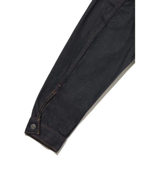 Levi's(リーバイス)の「Levi's/リーバイス WELLTHREAD(R) TYPE II トラッカージャケット ダークインディゴ RIGID(デニムジャケット・メンズ・ダークインディゴブルー・S/XL/L/M)」の5枚目の写真