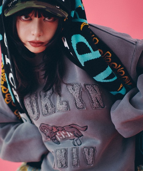 GALFY(ガルフィー)の「【GALFY/ガルフィー】イヌックリンスウェット(スウェット・メンズ・スミクロ/ホワイト/ブラック・XL/L)」の3枚目の写真