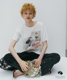 【販売終了】【AUDREY HEPBURN COLLECTION BY JUN】フォトプリントTシャツ