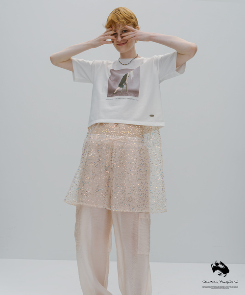 VIS(ビス)の「【販売終了】【AUDREY HEPBURN COLLECTION BY JUN】フォトプリントTシャツ(Tシャツ/カットソー・レディース・ホワイト系その他/ホワイト・FREE)」の11枚目の写真