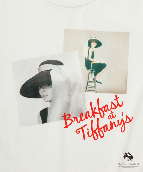 VIS(ビス)の「【販売終了】【AUDREY HEPBURN COLLECTION BY JUN】フォトプリントTシャツ(Tシャツ/カットソー・レディース・ホワイト系その他/ホワイト・FREE)」の21枚目の写真