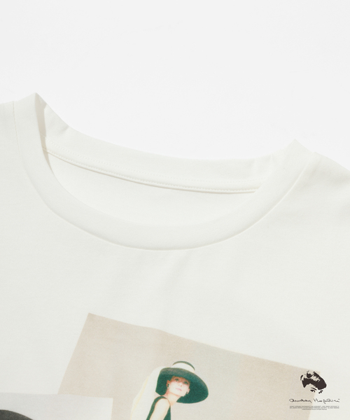 セール】【AUDREY HEPBURN COLLECTION BY JUN】フォトプリントT