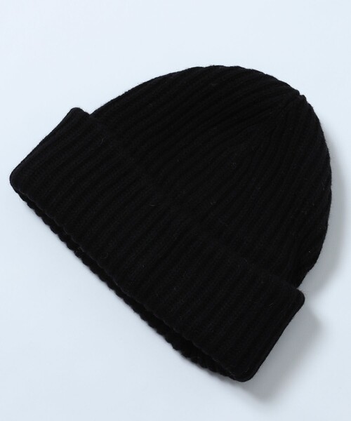 GANNI（ガニー）の「GANNI/ガニー RIB KNIT BEANIE / A4429 / リブニットビーニー（ニットキャップ/ビーニー・レディース・ベージュ/ブラック/グレー/ピンク・ONE SIZE）」の14枚目の写真