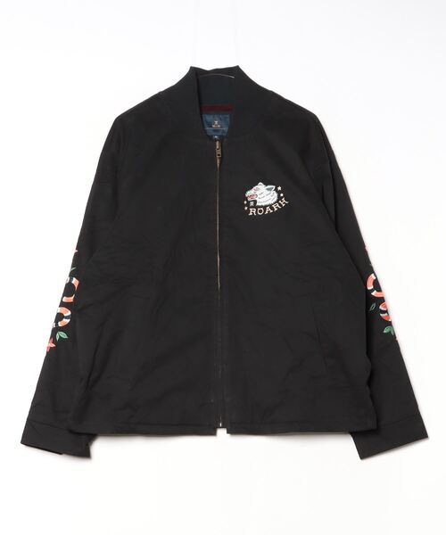 ROARK WOLFPACK\" BOMBER JACKET ロアークLサイズ BLACK SABBATH ROADIE BOMBER / Jackets&Knits ( ジャケット