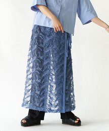 MIMIMEMETE | シアージャガード ラップスカート(スカート)