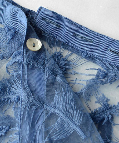 MIMIMEMETE（ミミメメット）の「シアージャガード ラップスカート（スカート・レディース・ブルー/ブラック・M）」の17枚目の写真