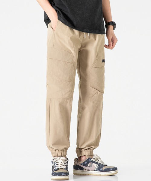 aimoha（アイモハ）の「aimoha outdoor ユニセックス　ウエスト紐付き ロングパンツ（その他パンツ・レディース・ブラック/ベージュ/ライトグレー・MEDIUM/LARGE/X-LARGE）」の16枚目の写真