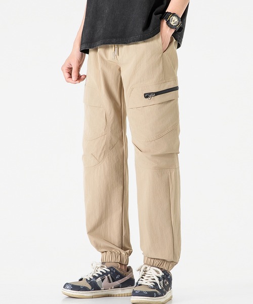 aimoha（アイモハ）の「aimoha outdoor ユニセックス　ウエスト紐付き ロングパンツ（その他パンツ・レディース・ブラック/ベージュ/ライトグレー・MEDIUM/LARGE/X-LARGE）」の5枚目の写真