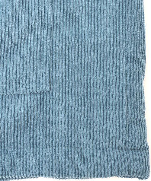 チチカカ（チチカカ）の「コーデュロイ裏ボアブルゾン【ユニセックス】（ブルゾン・メンズ・グレー/ブルー・FREE）」の16枚目の写真