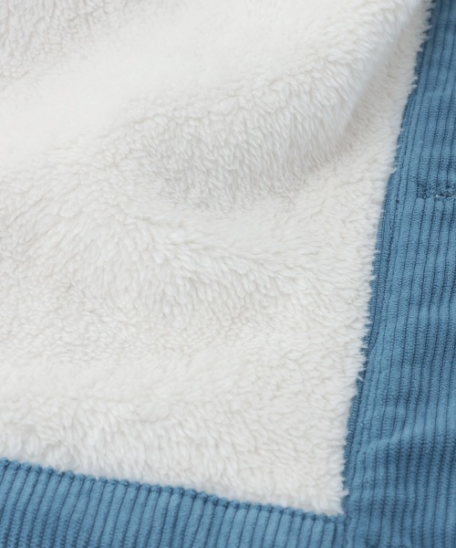 チチカカ（チチカカ）の「コーデュロイ裏ボアブルゾン【ユニセックス】（ブルゾン・メンズ・グレー/ブルー・FREE）」の20枚目の写真