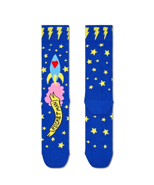 Happy Socks（ハッピーソックス）の「Rocket Man Sock / エルトンジョン コラボ（ソックス/靴下・レディース・その他・41/36）」の2枚目の写真