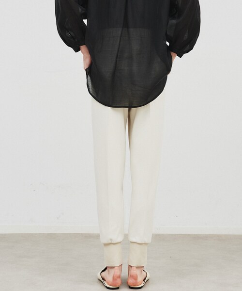 cloenc(クロエンス)の「◆【手洗い可】カットジョーゼットジョガーパンツ(その他パンツ・レディース・ブルー系その他/ブラック/ナチュラル/ブラウン系・01/02/03)」の19枚目の写真