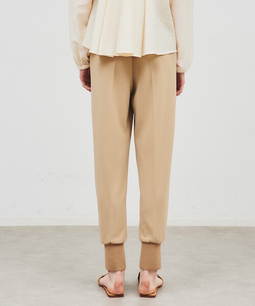 cloenc(クロエンス)の「◆【手洗い可】カットジョーゼットジョガーパンツ(その他パンツ・レディース・ブルー系その他/ブラック/ナチュラル/ブラウン系・01/02/03)」の9枚目の写真