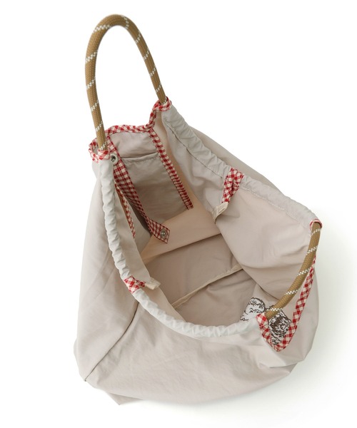 ROPE' PICNIC（ロペピクニック）の「【comif(コミフ)×ROPE' PICNIC】刺繍トートバッグ（トートバッグ・レディース・ベージュ系その他/ライトグレー・FREE）」の12枚目の写真