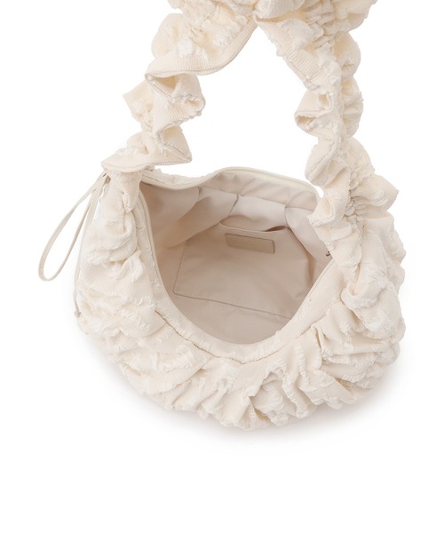 VIS（ビス）の「シャーリングドロストショルダーバッグ（ショルダーバッグ・レディース・キナリ/ブラック・FREE）」の10枚目の写真