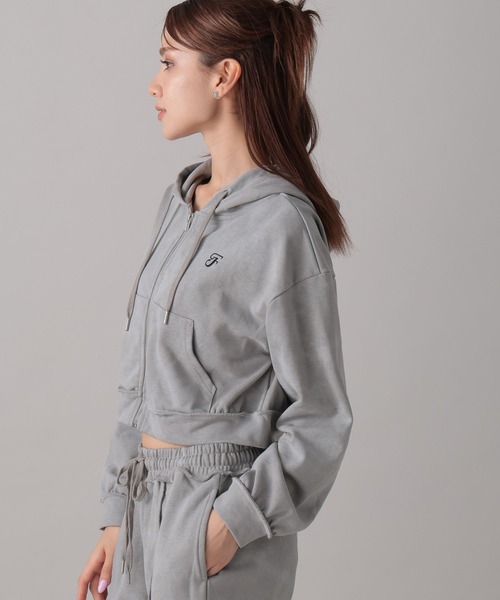 FOREVER 21（フォーエバー トゥエンティーワン）の「【2024FW】ピグメント風パーカー（パーカー・レディース・ブラック/グレー・FREE）」の11枚目の写真