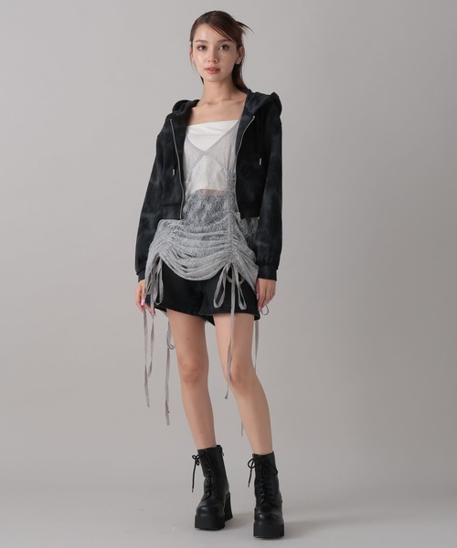 FOREVER 21（フォーエバー トゥエンティーワン）の「【2024FW】ピグメント風パーカー（パーカー・レディース・ブラック/グレー・FREE）」の12枚目の写真