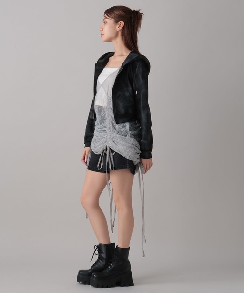 FOREVER 21（フォーエバー トゥエンティーワン）の「【2024FW】ピグメント風パーカー（パーカー・レディース・ブラック/グレー・FREE）」の13枚目の写真