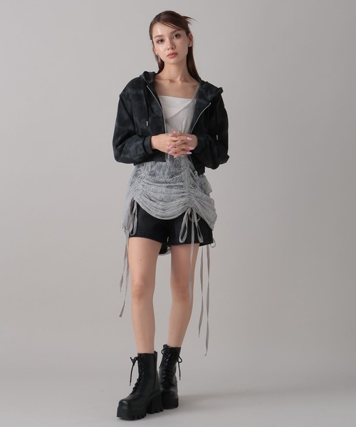 FOREVER 21（フォーエバー トゥエンティーワン）の「【2024FW】ピグメント風パーカー（パーカー・レディース・ブラック/グレー・FREE）」の15枚目の写真