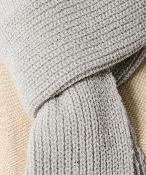 FEKETE（フェケテ）の「GLITTER MUFFLER / ラメマフラー（マフラー・レディース・ブラック/ブルー/グレー・FREE）」の21枚目の写真