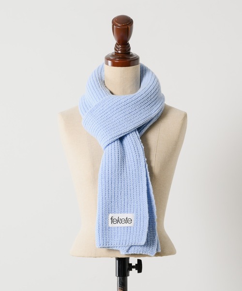 FEKETE（フェケテ）の「GLITTER MUFFLER / ラメマフラー（マフラー・レディース・ブラック/ブルー/グレー・FREE）」の22枚目の写真