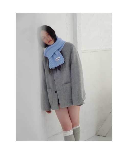 FEKETE（フェケテ）の「GLITTER MUFFLER / ラメマフラー（マフラー・レディース・ブラック/ブルー/グレー・FREE）」の13枚目の写真