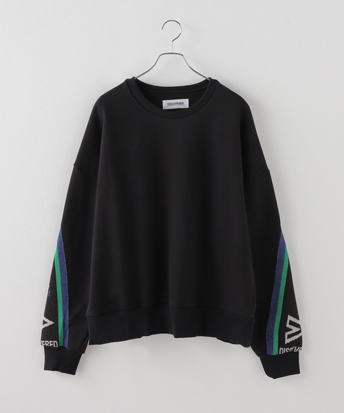 DISCOVERED(ディスカバード)の「DISCOVERED / ディスカバード MUFFLER CUTSEWN(Tシャツ/カットソー・メンズ・ブラック/グレー・3)」の1枚目の写真