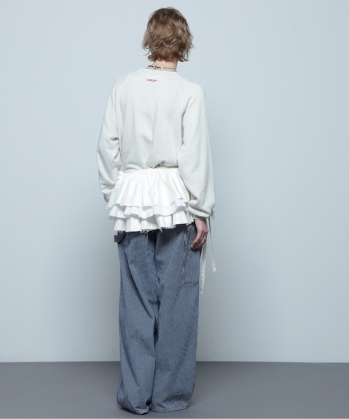 ブラウス シャツ (CREOLME)メニーウェイフリル付け衿ベルト レディース CREOLME（クレオルム）の「(CREOLME)メニーウェイフリル付け衿
