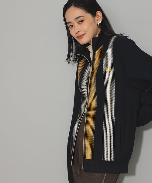 Fred Perry ストライプ トラックジャケット FRED PERRY フレッドペリー ジャケット メンズ ストライプド