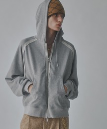 《UNISEX》【MAISON SPECIAL for 久遠】Prime-Over Raglan Sleeves Cropped Hoodie/久遠別注プライムオーバーラグランスリーブパーカー 【MAISON SPECIAL/メゾンスペシャル】